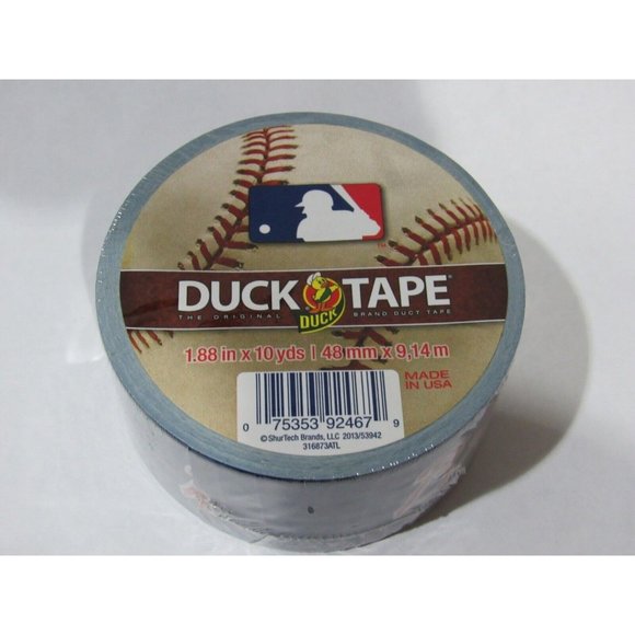 Duck ShurTech Office Mlb Atlanta Braves Duck Brand Duckduct Tape 88 Inch Wide X 1 Yard Long